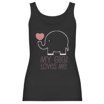 My Gigi Loves Me Grandchild Gift Infant Creeper Women Tank Top | Favorety