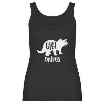 Gigisaurus Cute Dinosaur Mother Day Gift For Grandma Women Tank Top | Favorety CA