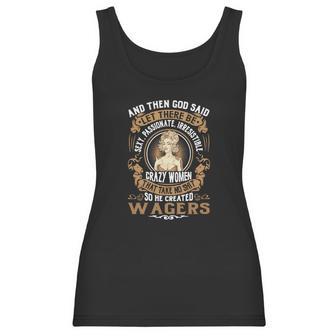 God Created Wagers Women Name Shirts Women Tank Top | Favorety DE