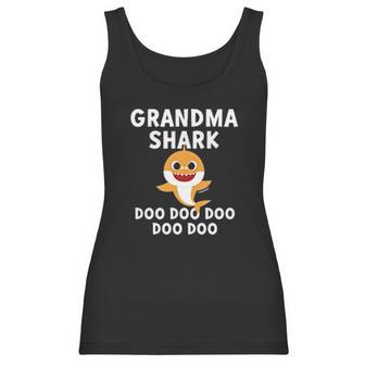 Grandma Shark Baby Shark Doo Doo Doo Women Tank Top | Favorety UK