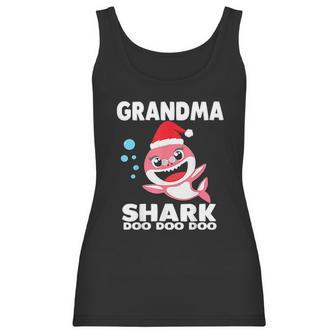 Grandma Shark Christmas For Matching Family Women Tank Top | Favorety