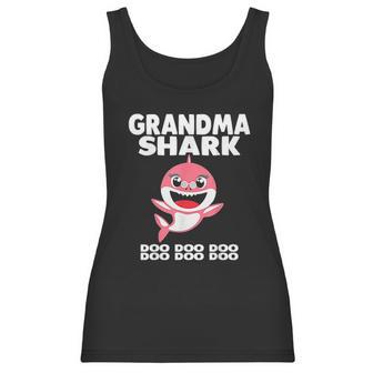 Grandma Shark Doo Doo Grandpa Mommy Daddy Women Tank Top | Favorety AU