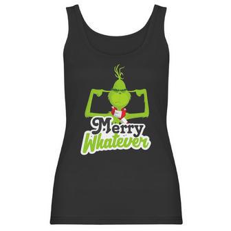 Grinch Christmas Merry Whatever Women Tank Top | Favorety UK