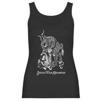 Gruss Vom Krampus Greetings From Christmas Demon Women Tank Top | Favorety UK