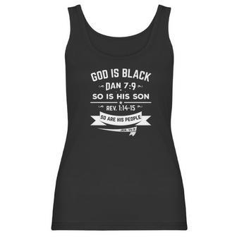 Hebrew Israelite Clothing Women Girls God Is Black Women Tank Top | Favorety AU