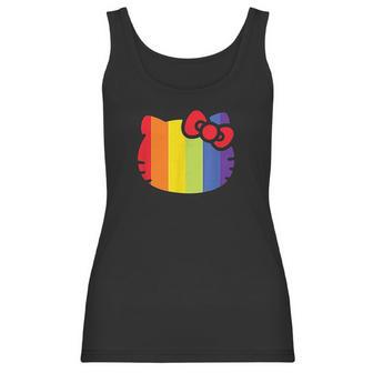 Hello Kitty Rainbow Stripe Women Tank Top | Favorety CA