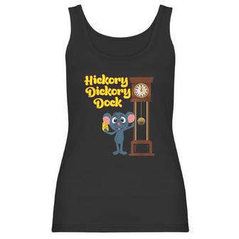 Hickory Dickory Dock Nursery Rhyme Women Tank Top | Favorety