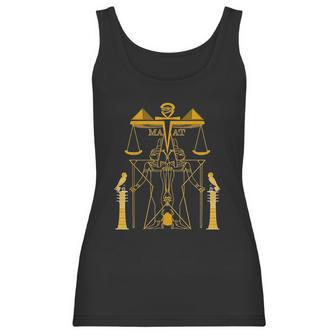 Hip Hop Hipster Egypt Goddess Maat Maat Women Tank Top | Favorety CA