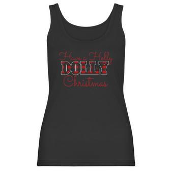 Have A Holly Dolly Christmas Women Tank Top | Favorety AU