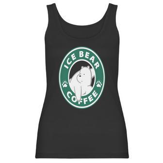 Ice Bear Coffee Women Tank Top | Favorety