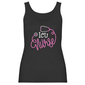 Icu Nurse Funny Intensive Care Unit Nurse Gift Women Tank Top | Favorety DE