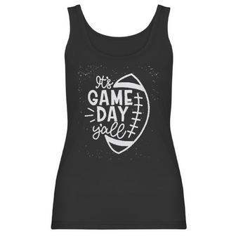 Women Its Game Day Yall Football Super Bowl Sunday Casual Women Tank Top | Favorety DE