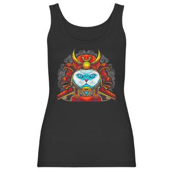 Japanese Persian Samurai Cat I Yoroi For Cat Lovers Cat Mom Women Tank Top | Favorety AU