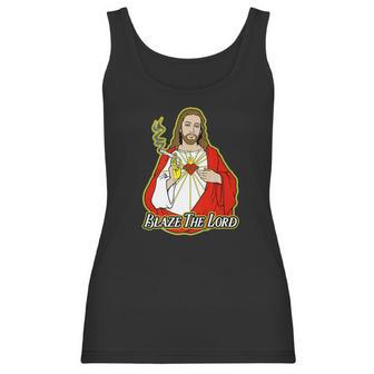 Jesus Blaze The Lord Marijuana Women Tank Top | Favorety DE