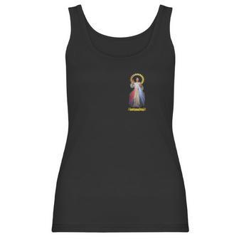 Jesus Divine Mercy Saint Faustina Catholic Prayer 01 Women Tank Top | Favorety DE