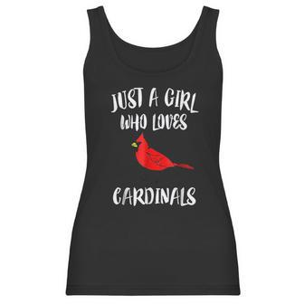 Just A Girl Who Loves Cardinals Women Tank Top | Favorety UK