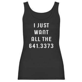 Just Want All The 6413373 Coffee Funny Dewey Decimal Women Tank Top | Favorety CA