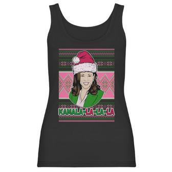 Kamala La La La Aka Ugly Christmas Sweater Women Tank Top | Favorety AU