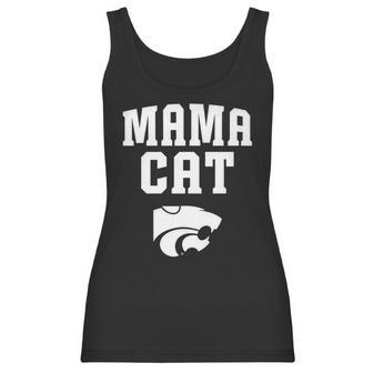 Kansas State Wildcats Mama Cat Apparel Women Tank Top | Favorety CA