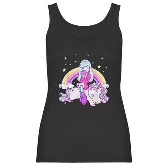 Kawaii Pastel Goth Rainbow Unicorn Cute Girl Women Tank Top | Favorety CA