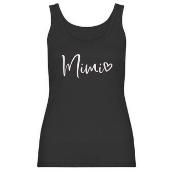 Kiddad Mimi Womens Mimi Heart Graphic For Grandma Casual Women Tank Top | Favorety