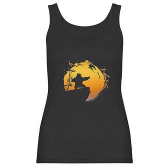 Kung Fu Panda Po Tai Chi Sunset Silhouette Women Tank Top | Favorety UK