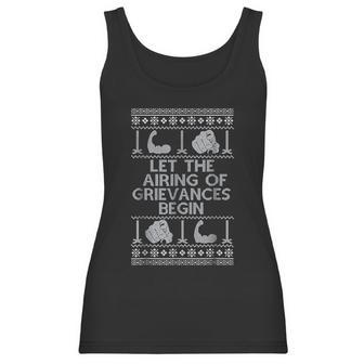 Let The Airing Of The Grievances Begin Non Christmas Women Tank Top | Favorety CA