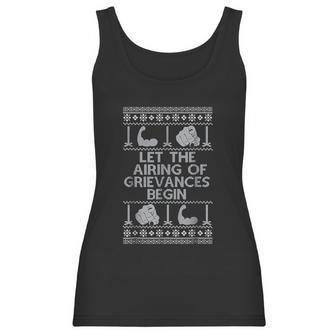 Let The Airing Of The Grievances Begin Non Christmas Women Tank Top | Favorety UK