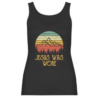 Liberal Democrat Jesus Was Woke Christian Women Tank Top | Favorety UK