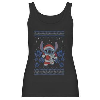 Lilo And Stitch Christmas Stitch Style Women Tank Top | Favorety