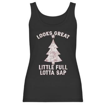 Little Full Lotta Sap Christmas Vacation Santa Women Tank Top | Favorety CA