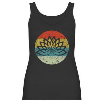 Lotus Flower Yoga Logo Women Tank Top | Favorety AU