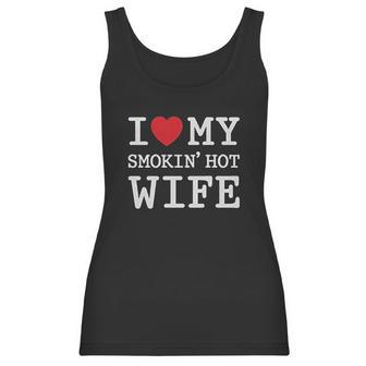 I Love My Hot Wife Valentines Day Romantic Gift Women Tank Top | Favorety UK