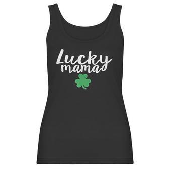 Lucky Mama St Patrick Day Mommy And Me Scoop Neck Women Tank Top | Favorety