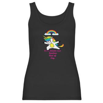 Lulu Bears Unicorn And Rainbow Kind Of Day Women Tank Top | Favorety