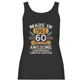 Made In 1962 60 Years Old Gifts 60Th Birthday Gift For Men Women Tank Top | Favorety CA