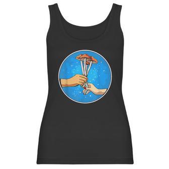 Magic Mushrooms Fungi Psychedelic Shrooms Hippie Women Tank Top | Favorety