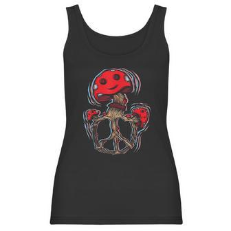 Magic Mushrooms Peace Sign Women Tank Top | Favorety AU