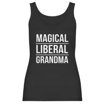 Magical Liberal Grandma Nasty Black Shirt Women Tank Top | Favorety AU