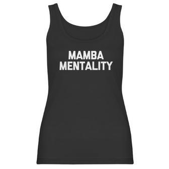 Mamba Mentality Funny Saying Sarcastic Snake Mamba Women Tank Top | Favorety UK