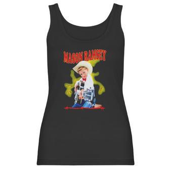 Mason Ramsey Playing Guitar Gift Men Women T-Shirt Graphic Print Casual Unisex Tee Women Tank Top | Favorety UK