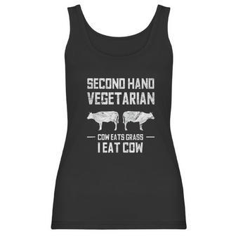 Meat Lover Funny Ketogenic Carnivore Beef Love Women Tank Top | Favorety