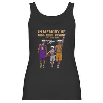 In Memory Of Kobe And Gigi Signature Women Tank Top | Favorety UK