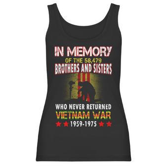 In Memory Of Vietnam Brothers And Sisters Women Tank Top | Favorety AU