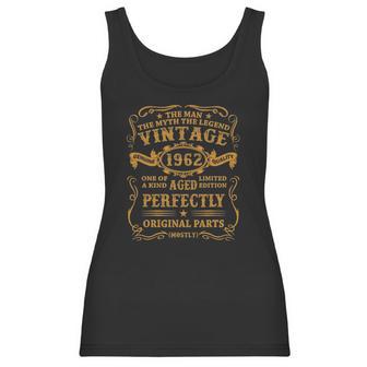 Mens Vintage 1962 Man Myth Legend 60 Years Old Gifts 60Th Birthday Women Tank Top | Favorety AU