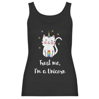 Meowgical Caticorn Rainbow Cat Unicorn Kittycorn Women Tank Top | Favorety DE