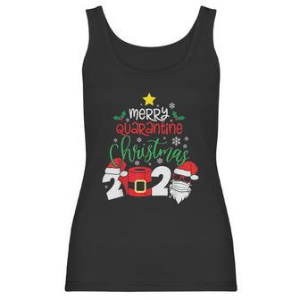 Merry Christmas 2020 Social Distancing Women Tank Top | Favorety CA