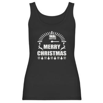 Merry Christmas Shitters Full Rocker Women Tank Top | Favorety