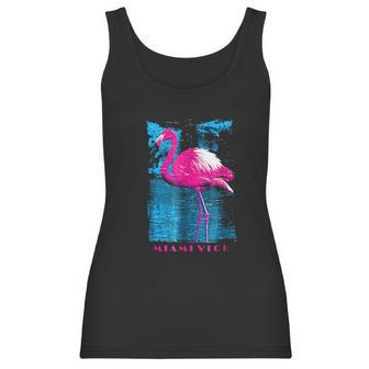 Miami Vice Original Pink Flamingo Women Tank Top | Favorety UK