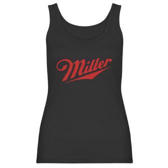 Miller Beer Logo Women Tank Top | Favorety